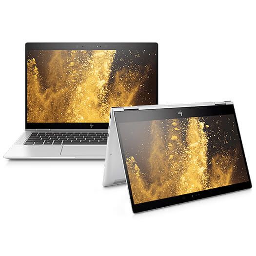 HP EliteBook x360 1030 G2 – 13,3" FHD tactile 2-en-1 – Core i5 7e gén. – 8 Go / 256 Go SSD